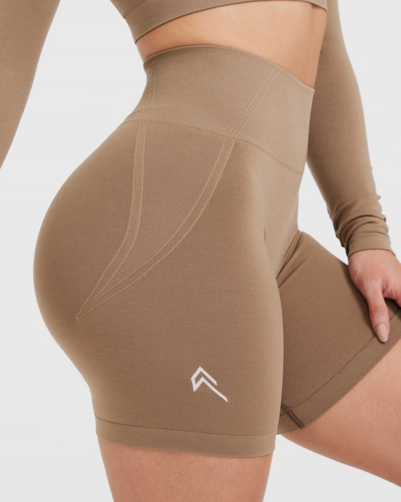 Oner Active Effortless Seamless Shorts Grå | 315-IKQWXL