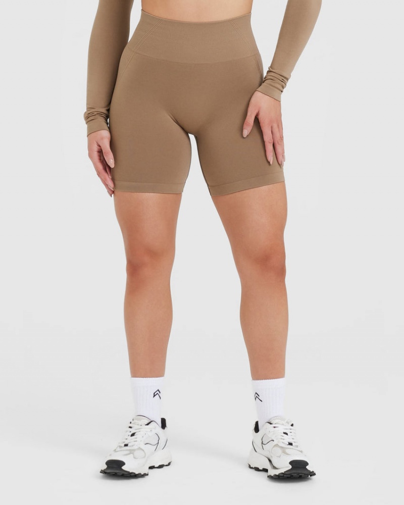 Oner Active Effortless Seamless Shorts Grå | 315-IKQWXL