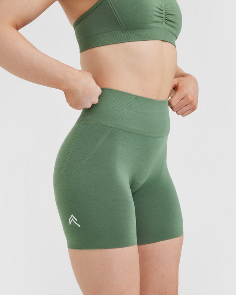 Oner Active Effortless Seamless Shorts Grøn | 895-PANBUX