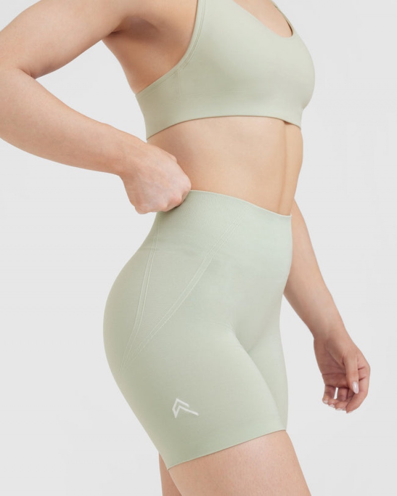 Oner Active Effortless Seamless Shorts Grøn | 016-ZDCRXG