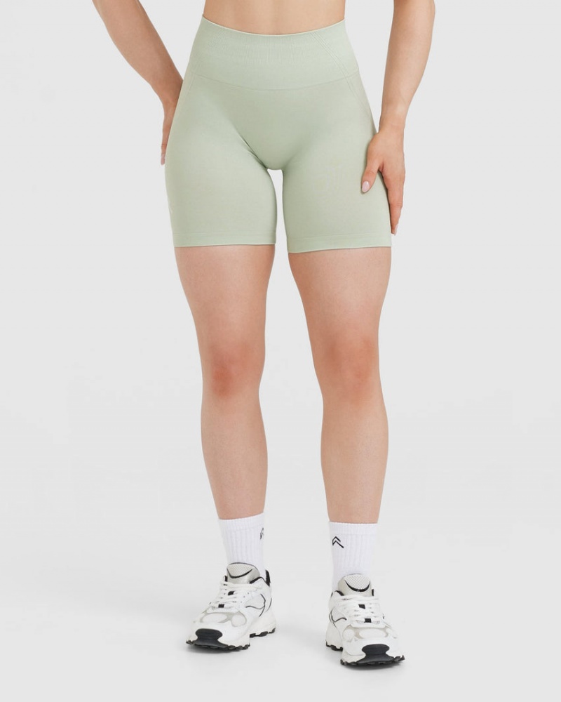 Oner Active Effortless Seamless Shorts Grøn | 016-ZDCRXG