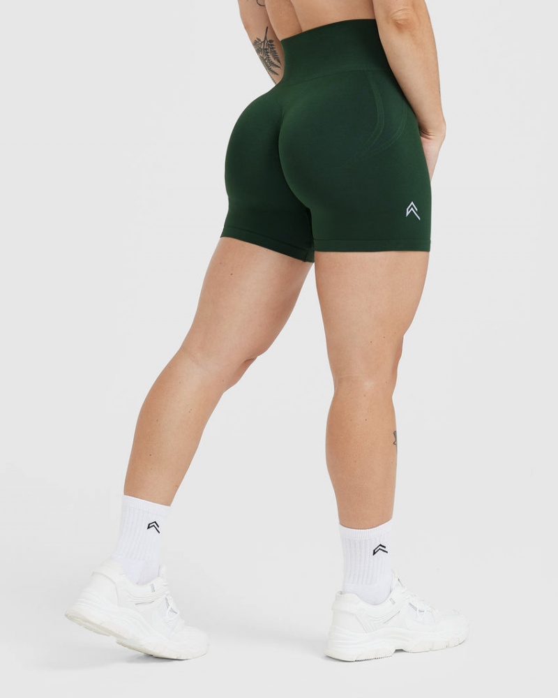 Oner Active Effortless Seamless Shorts Grøn | 369-KUREMX