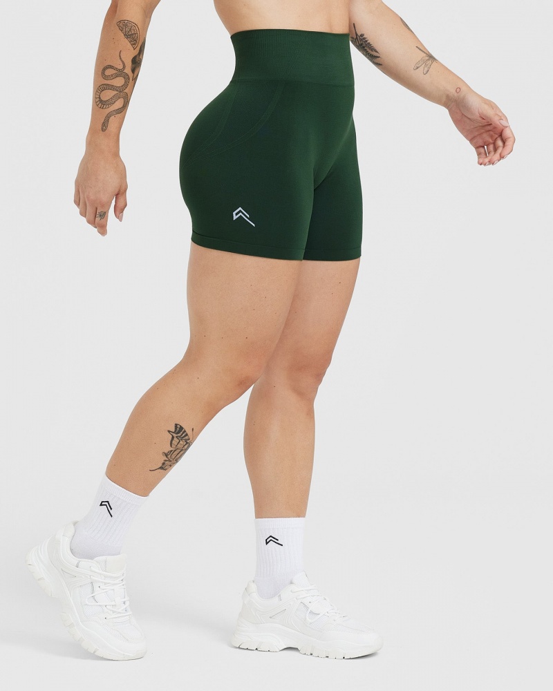 Oner Active Effortless Seamless Shorts Grøn | 369-KUREMX