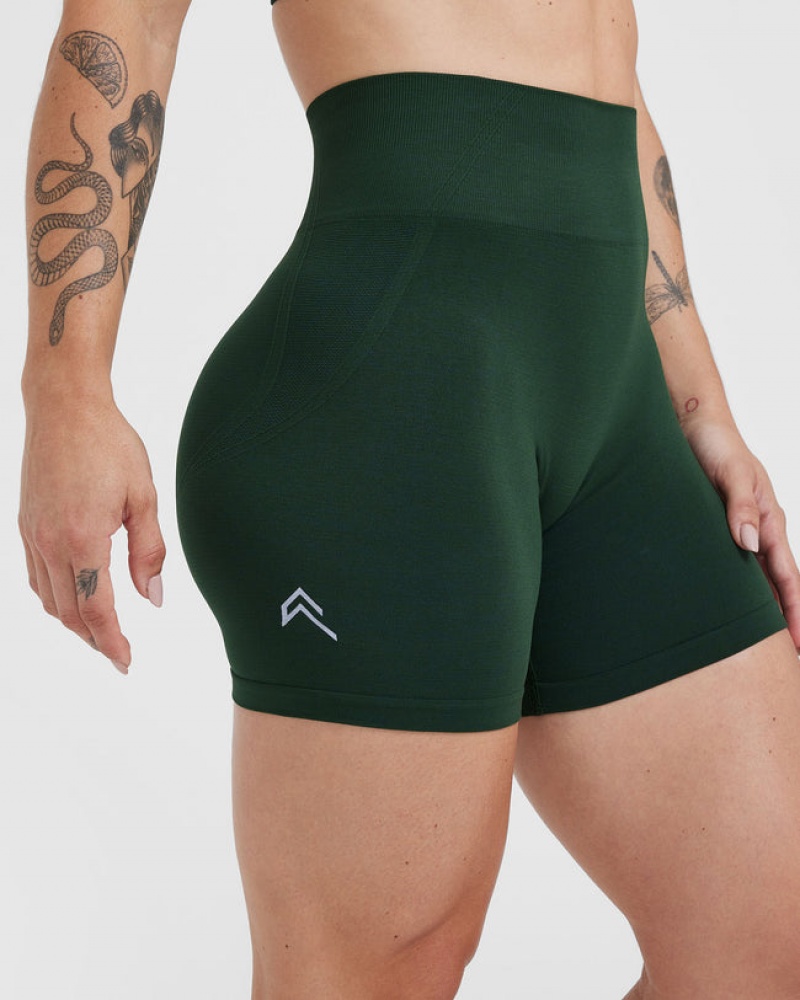 Oner Active Effortless Seamless Shorts Grøn | 369-KUREMX