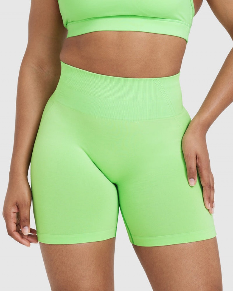 Oner Active Effortless Seamless Shorts Grøn | 670-LOJGRK