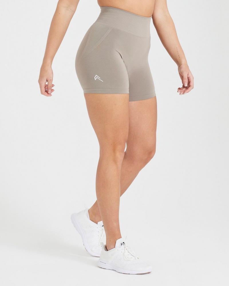 Oner Active Effortless Seamless Shorts Grå | 904-HZOWIV