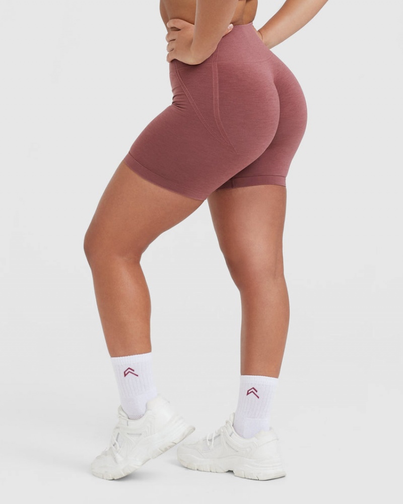 Oner Active Effortless Seamless Shorts Lyserød | 603-ENHIFP