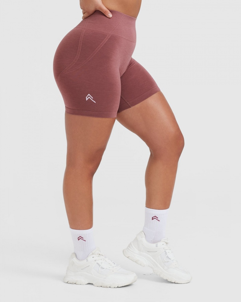 Oner Active Effortless Seamless Shorts Lyserød | 603-ENHIFP