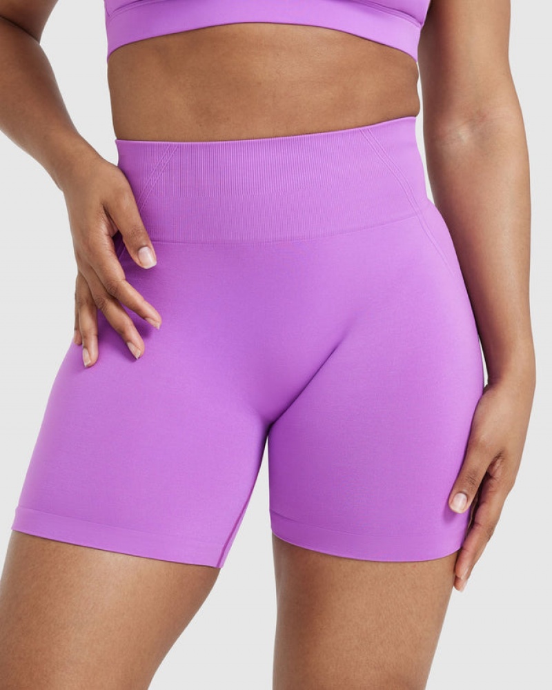 Oner Active Effortless Seamless Shorts Lilla | 032-FVQOLR