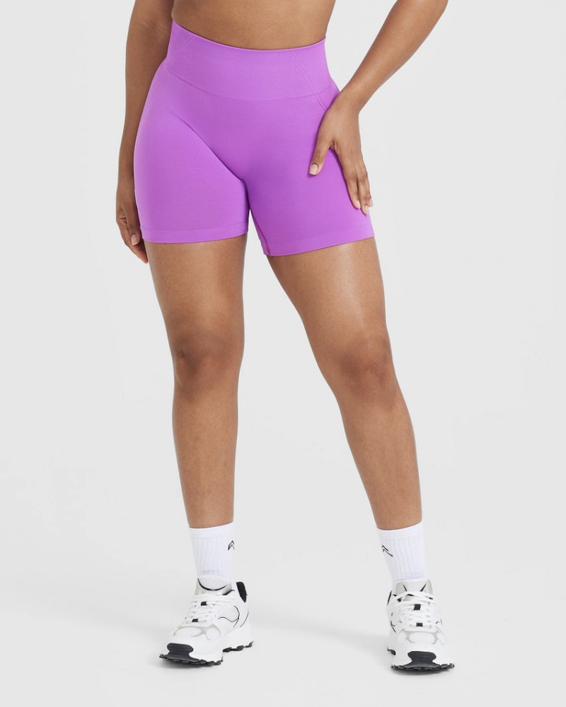 Oner Active Effortless Seamless Shorts Lilla | 032-FVQOLR