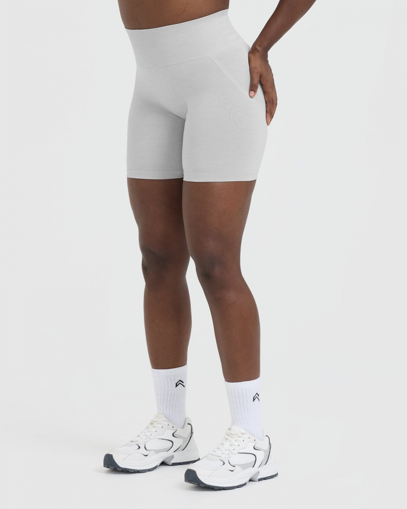 Oner Active Effortless Seamless Shorts Lysegrå | 734-JLEDMQ