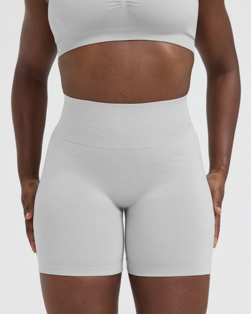 Oner Active Effortless Seamless Shorts Lysegrå | 734-JLEDMQ