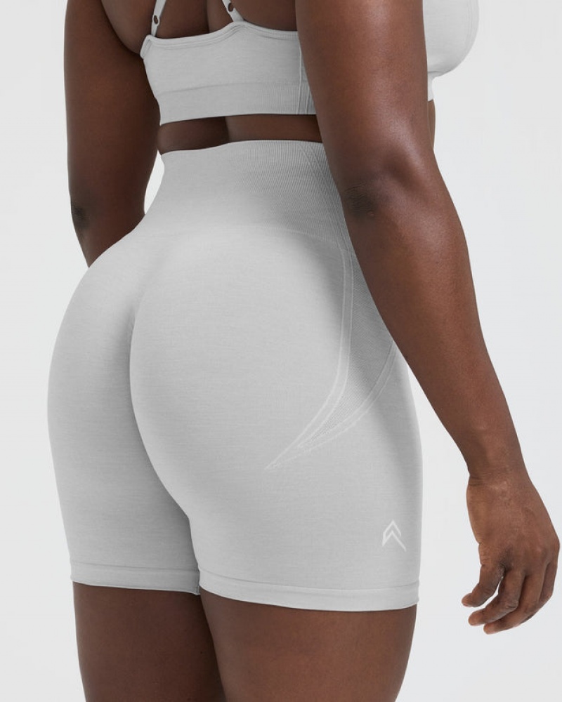 Oner Active Effortless Seamless Shorts Lysegrå | 734-JLEDMQ