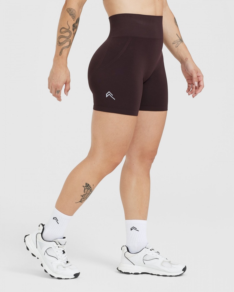 Oner Active Effortless Seamless Shorts Mørkegrå | 106-LJRTMS