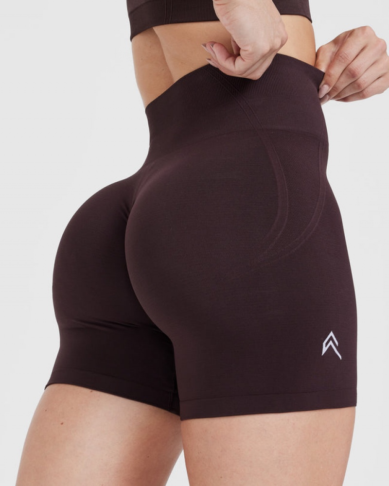 Oner Active Effortless Seamless Shorts Mørkegrå | 106-LJRTMS