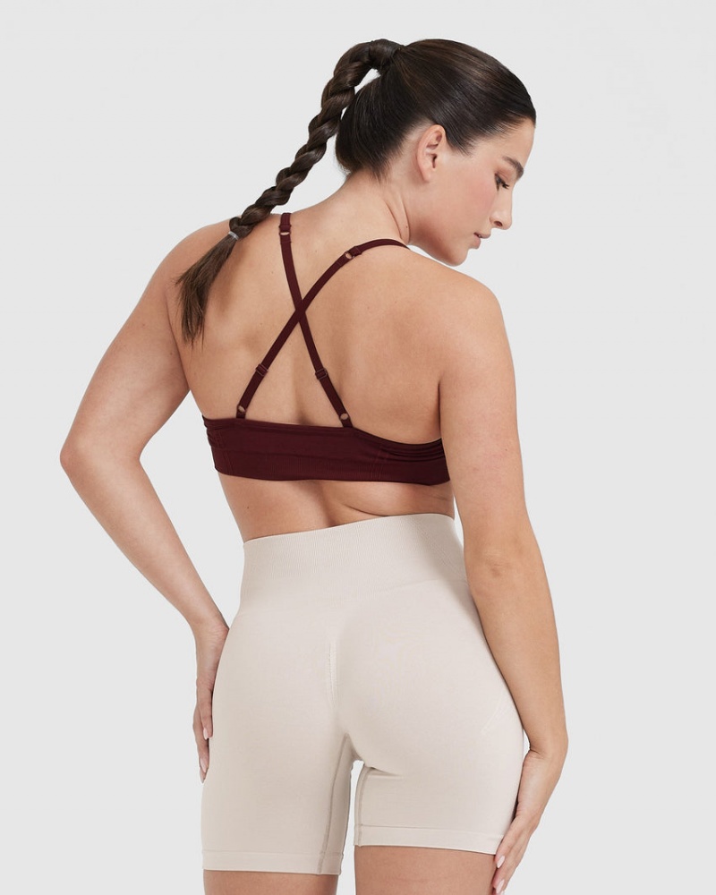 Oner Active Effortless Strappy Bralette Sports Bras Mørkegrå | 260-XSAJQG