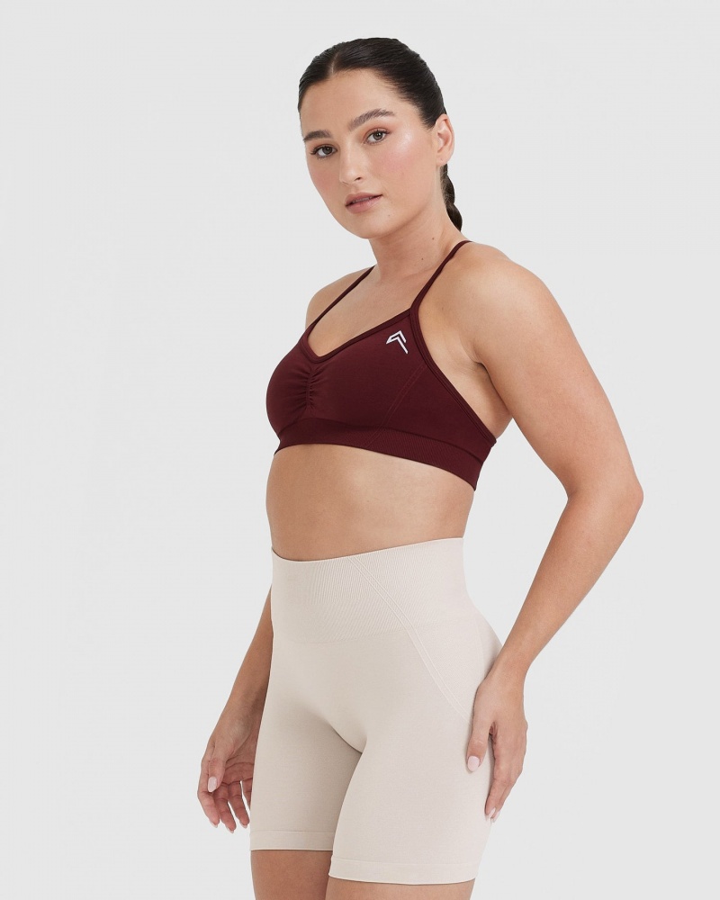 Oner Active Effortless Strappy Bralette Sports Bras Mørkegrå | 260-XSAJQG