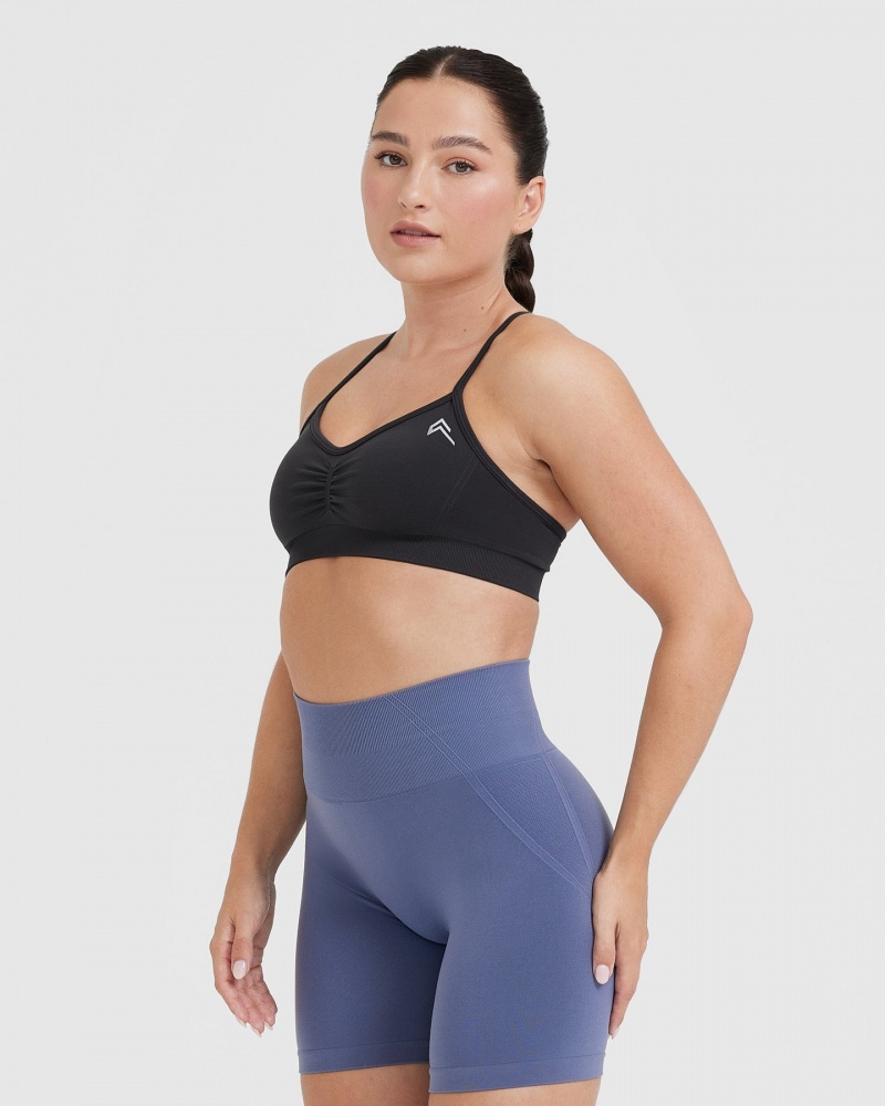 Oner Active Effortless Strappy Bralette Sports Bras Sort | 795-LTGFUM