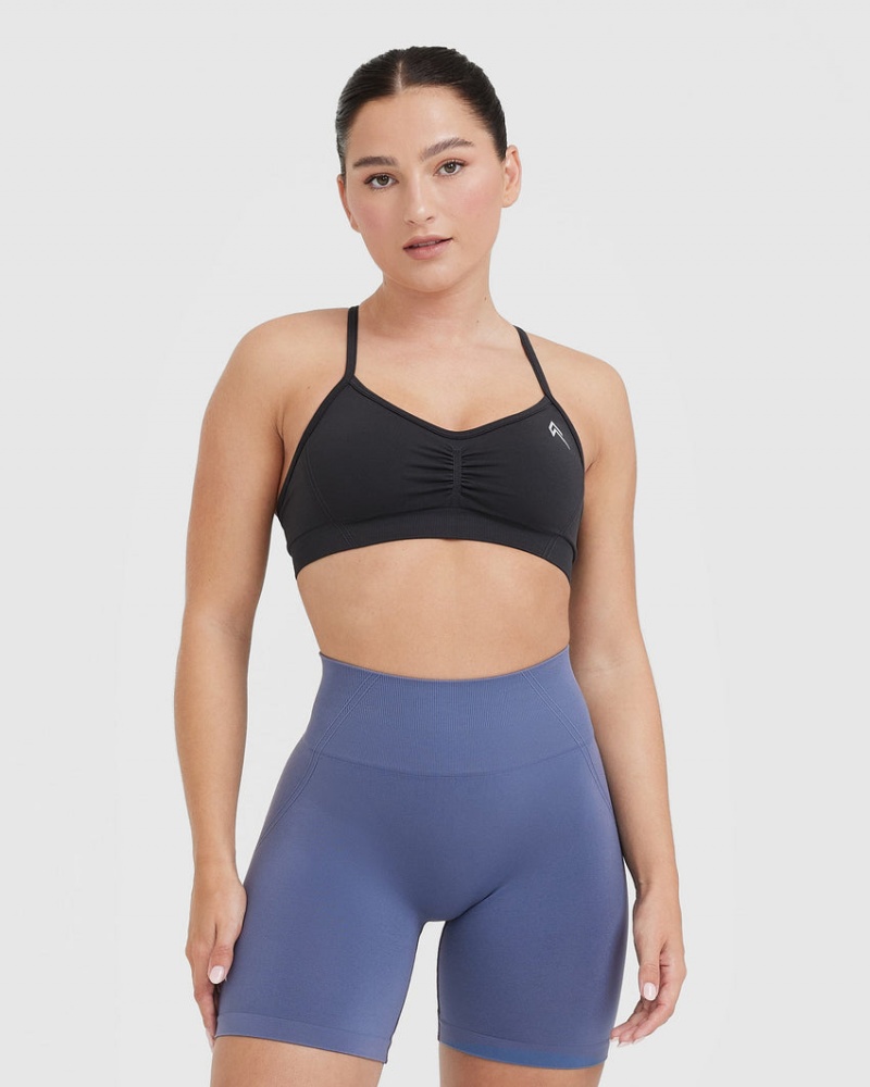 Oner Active Effortless Strappy Bralette Sports Bras Sort | 795-LTGFUM