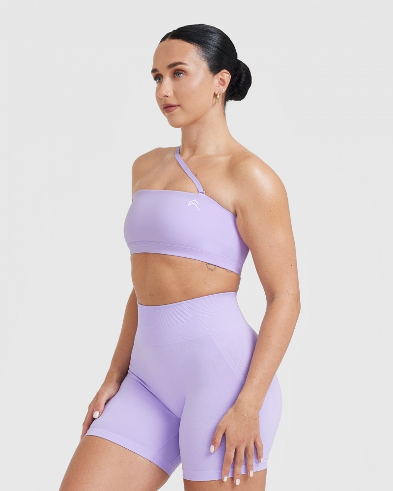 Oner Active Everyday Bandeau Bralette Sports Bras Lilla | 809-CNRDXY