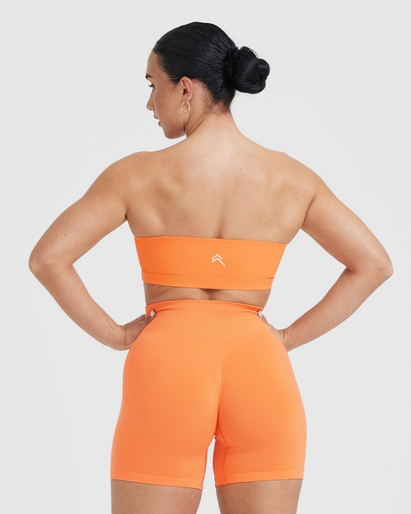 Oner Active Everyday Bandeau Bralette Sports Bras Abrikos Orange | 931-LFSJDC