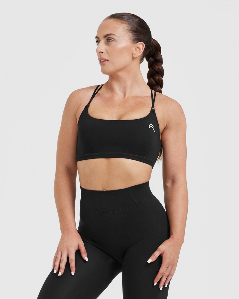 Oner Active Everyday Cross Over Bralette Sports Bras Sort | 210-PDXWKR