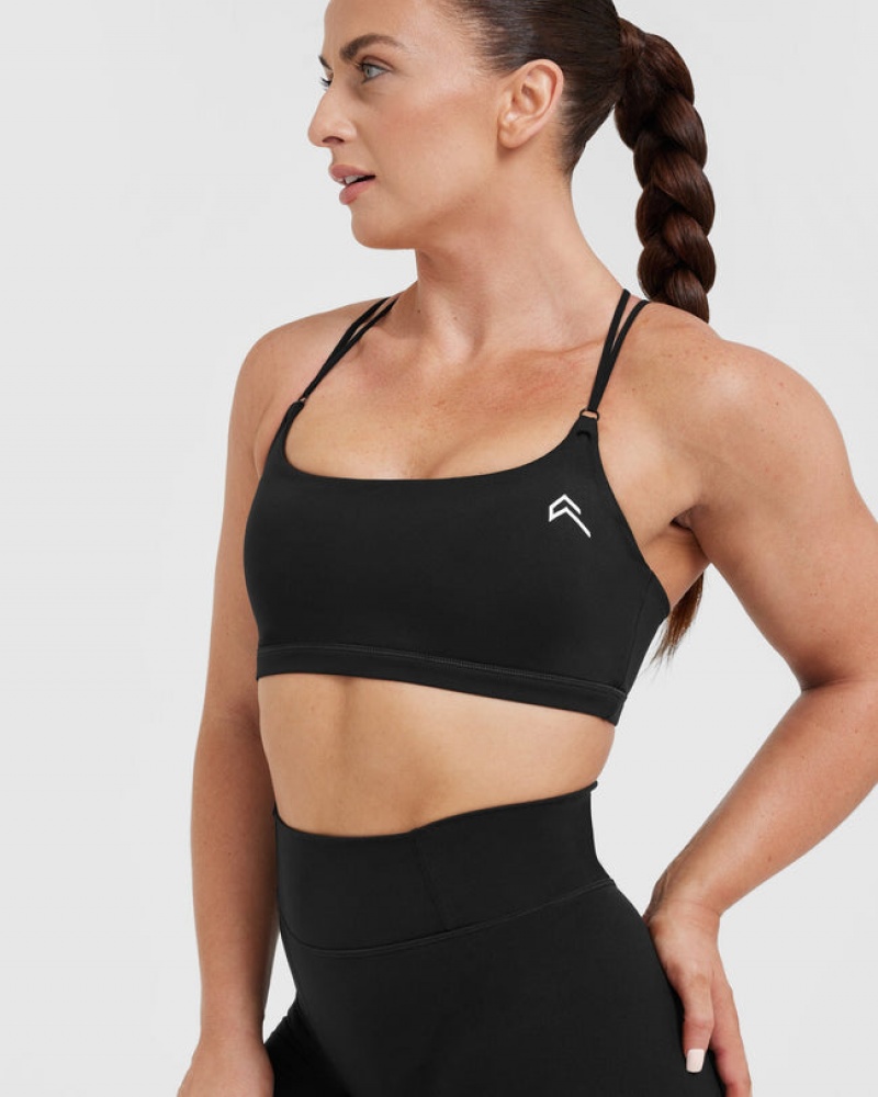 Oner Active Everyday Cross Over Bralette Sports Bras Sort | 210-PDXWKR