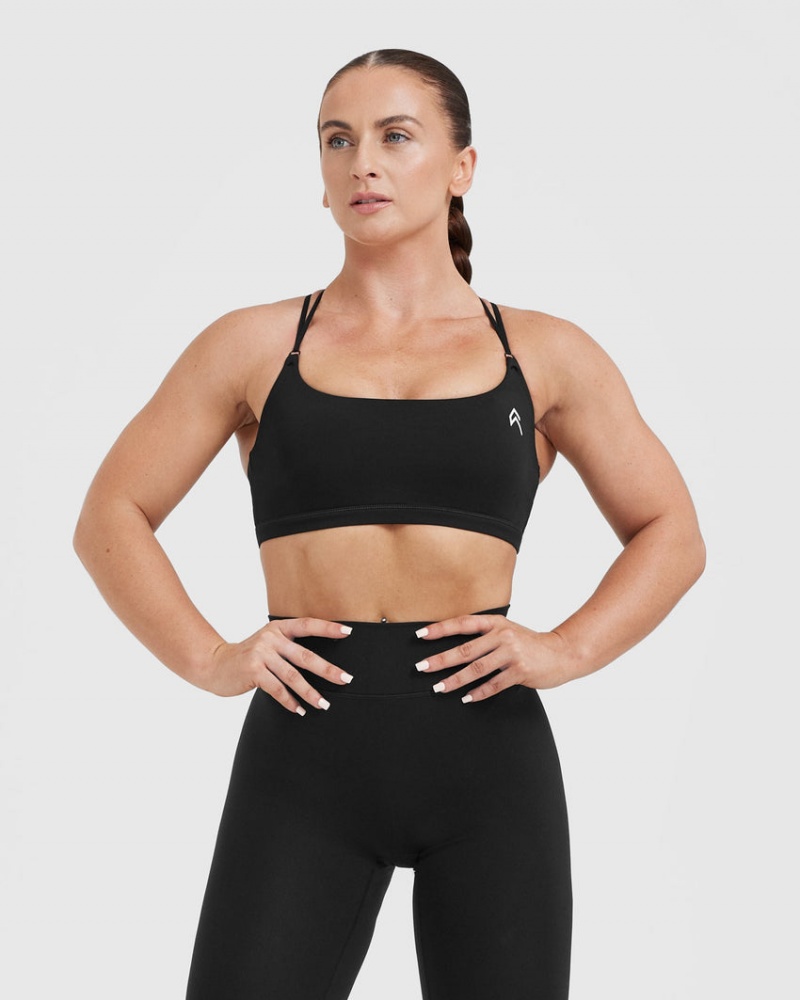 Oner Active Everyday Cross Over Bralette Sports Bras Sort | 210-PDXWKR