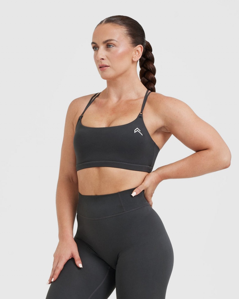 Oner Active Everyday Cross Over Bralette Sports Bras Sort | 963-QUEXRV