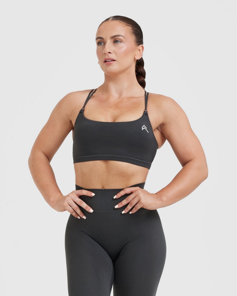 Oner Active Everyday Cross Over Bralette Sports Bras Sort | 963-QUEXRV