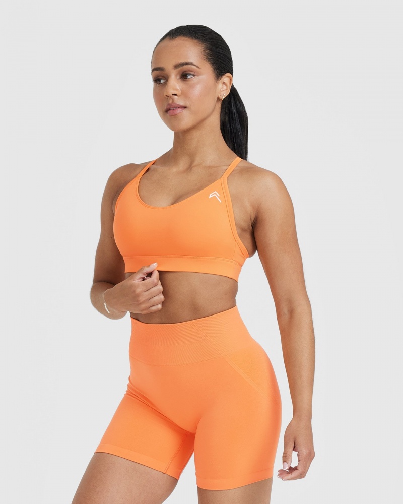 Oner Active Everyday Sports Bras Abrikos Orange | 671-XSJFQG