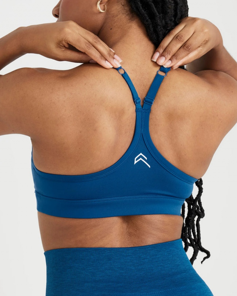 Oner Active Everyday Sports Bras Blå | 580-PGCJRK