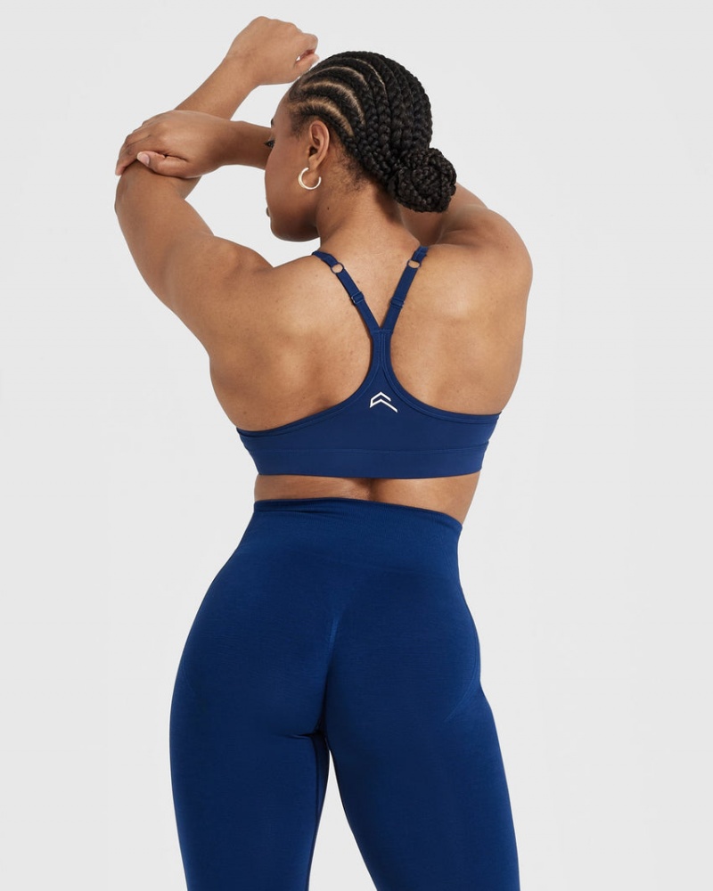 Oner Active Everyday Sports Bras Blå | 807-ULXEPQ