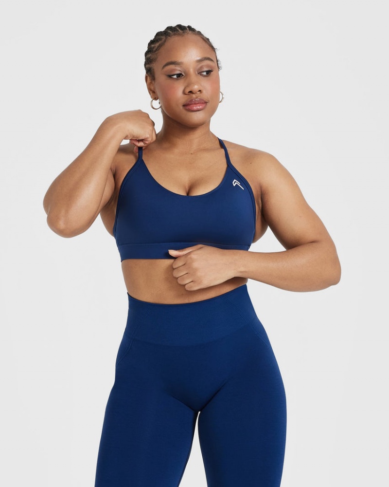 Oner Active Everyday Sports Bras Blå | 807-ULXEPQ