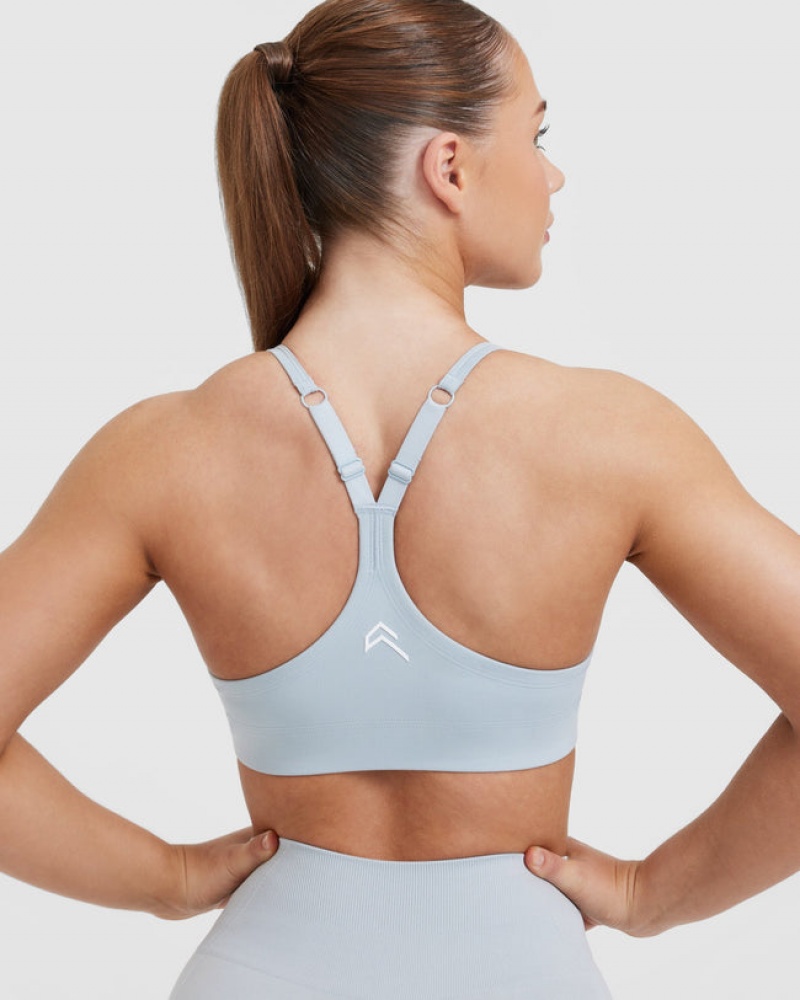 Oner Active Everyday Sports Bras Blå | 852-FVDBOP