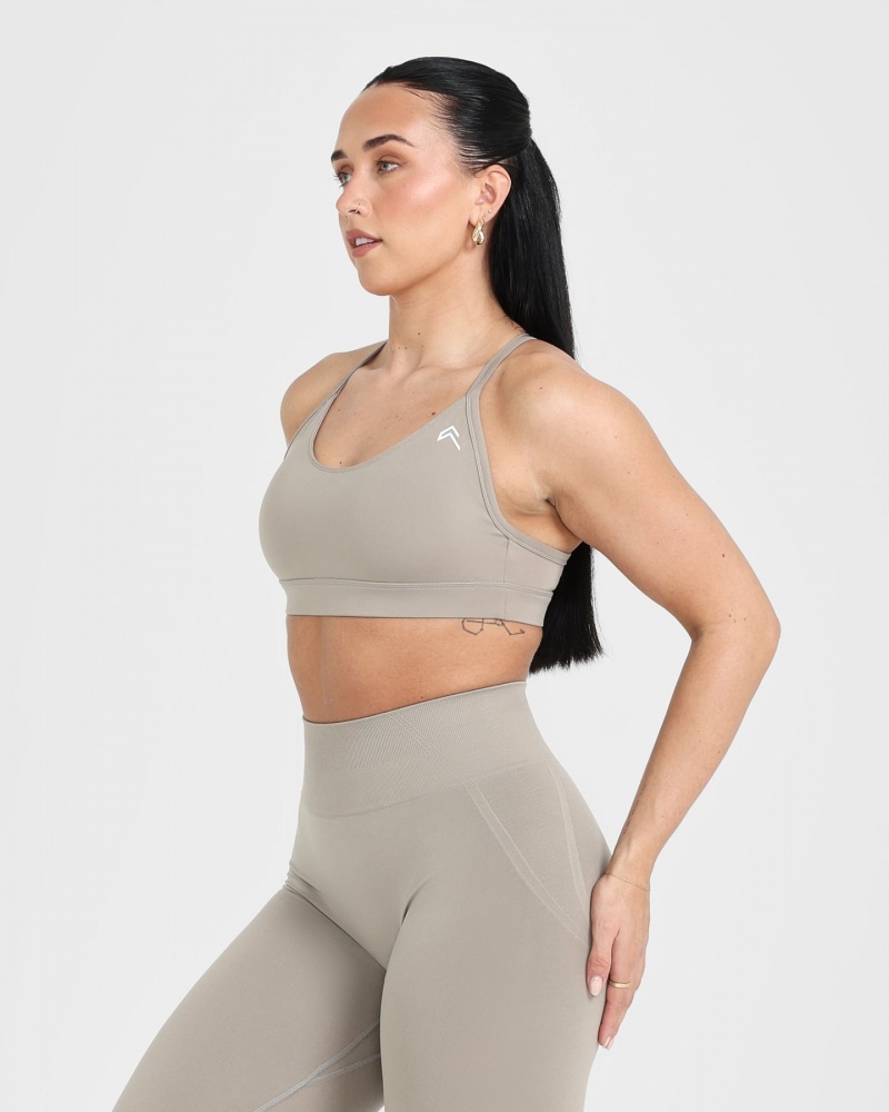 Oner Active Everyday Sports Bras Brune | 943-IAHQWV