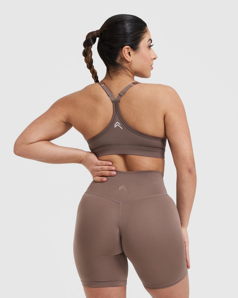 Oner Active Everyday Sports Bras Brune | 607-YLQMXV