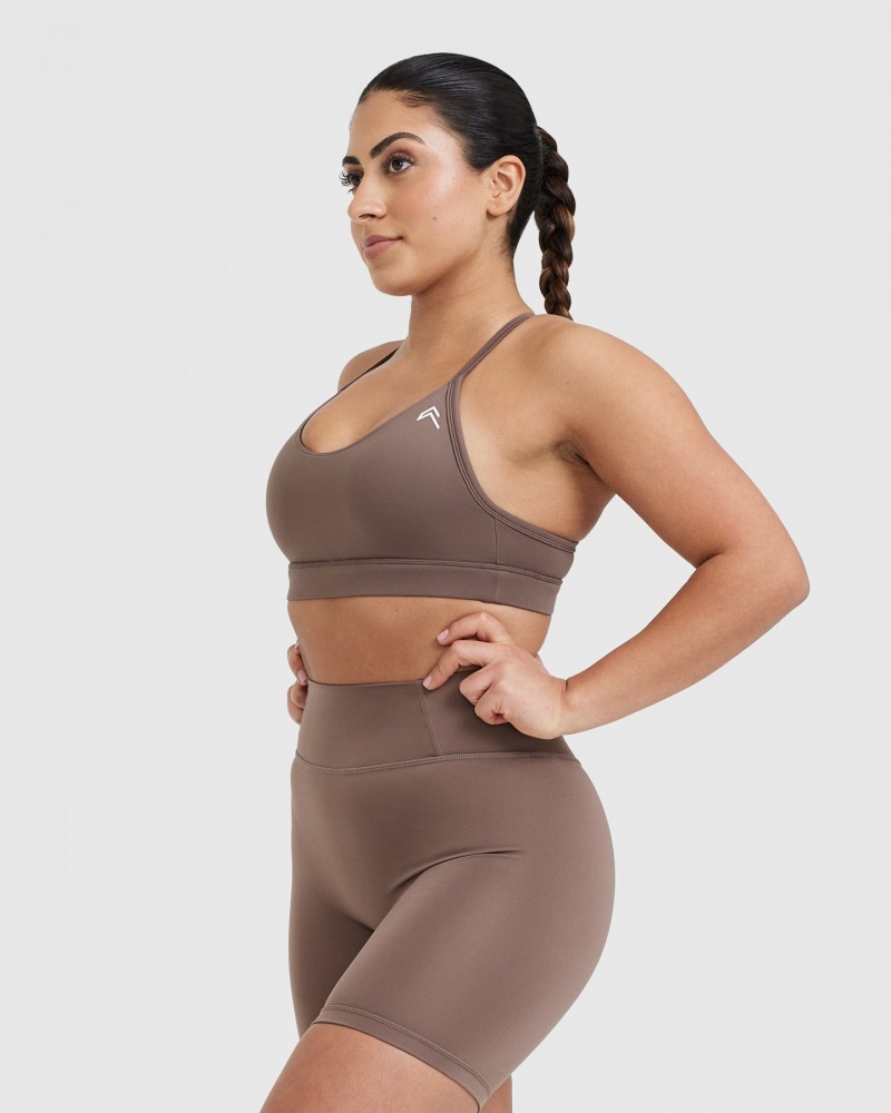 Oner Active Everyday Sports Bras Brune | 607-YLQMXV