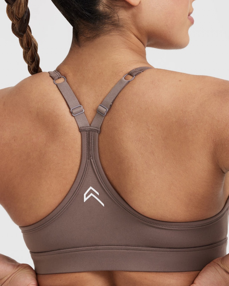 Oner Active Everyday Sports Bras Brune | 607-YLQMXV