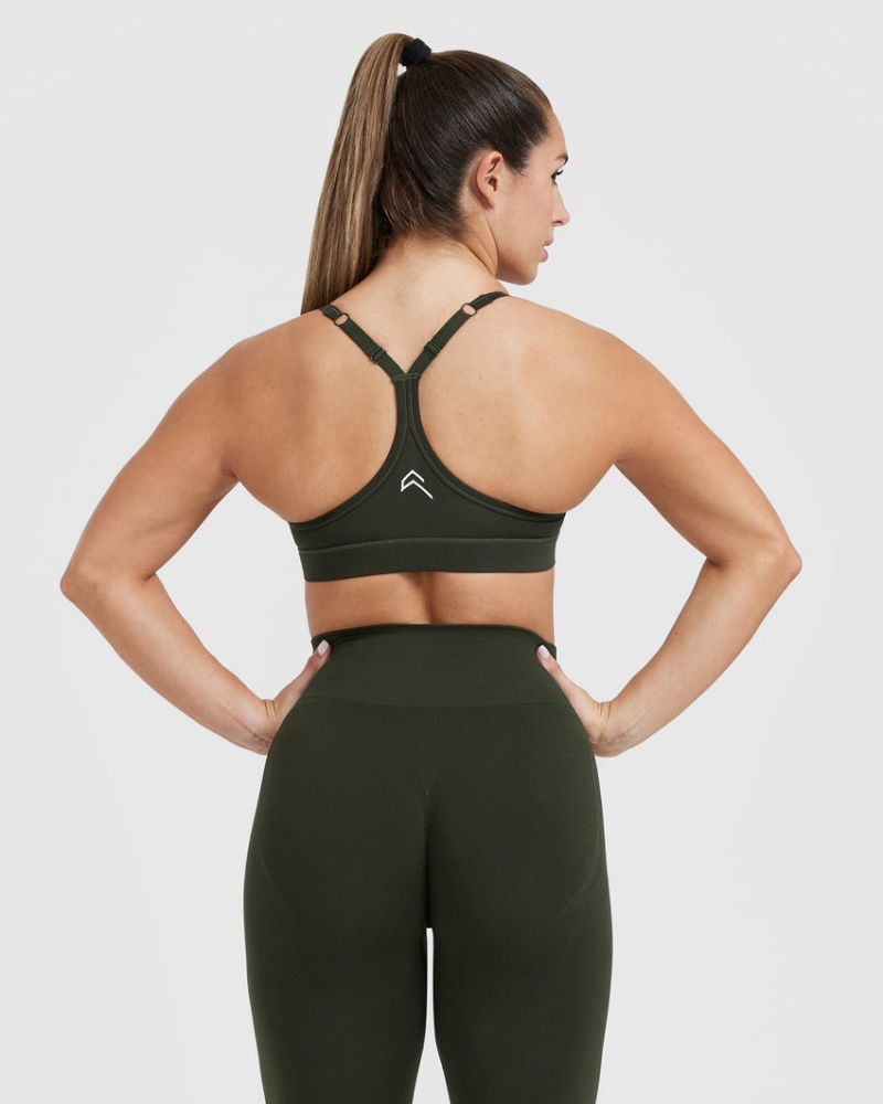 Oner Active Everyday Sports Bras Khaki | 019-ANMRZS