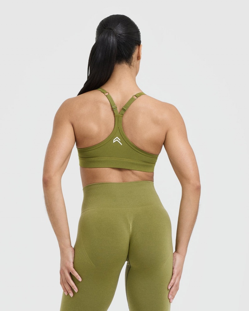 Oner Active Everyday Sports Bras Olivengrøn Grøn | 428-MFPRDE