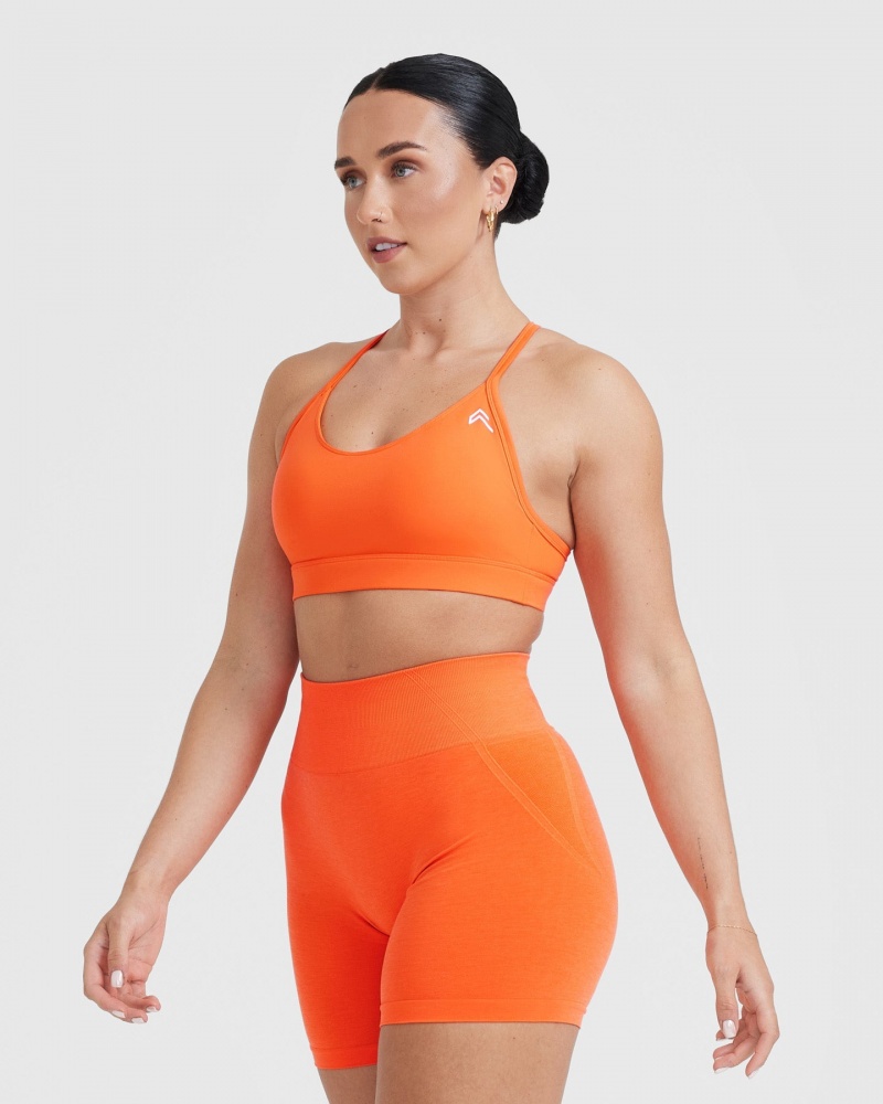 Oner Active Everyday Sports Bras Orange | 218-CBARLT