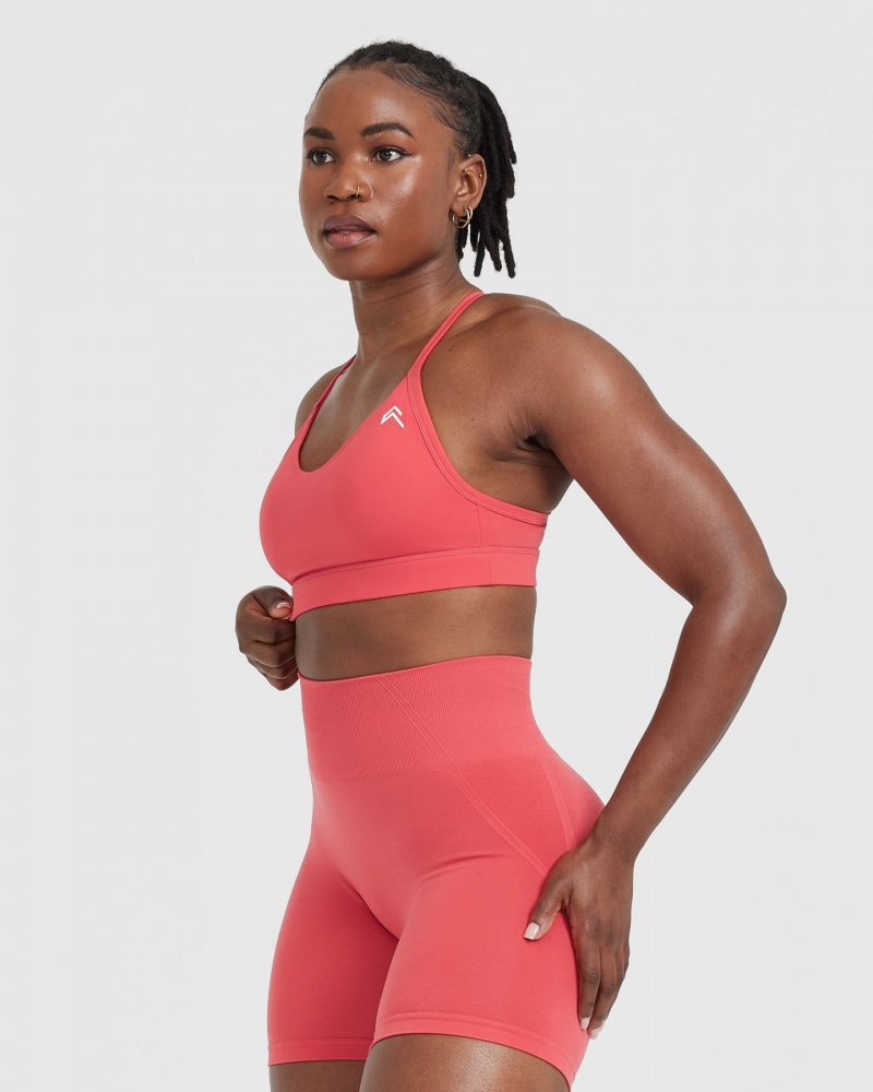 Oner Active Everyday Sports Bras Rød | 361-ADWQUV