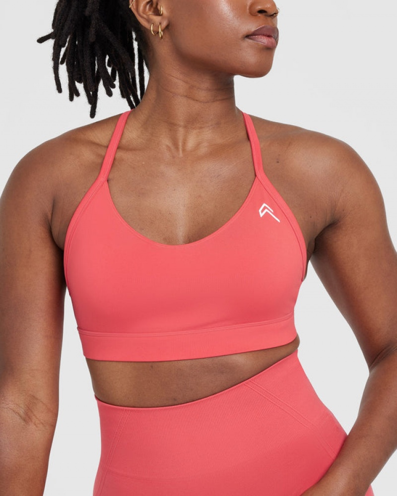 Oner Active Everyday Sports Bras Rød | 361-ADWQUV