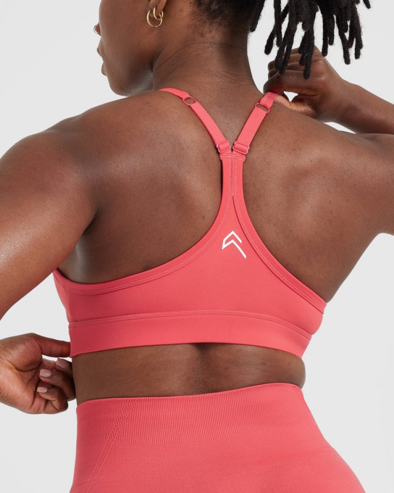 Oner Active Everyday Sports Bras Rød | 361-ADWQUV