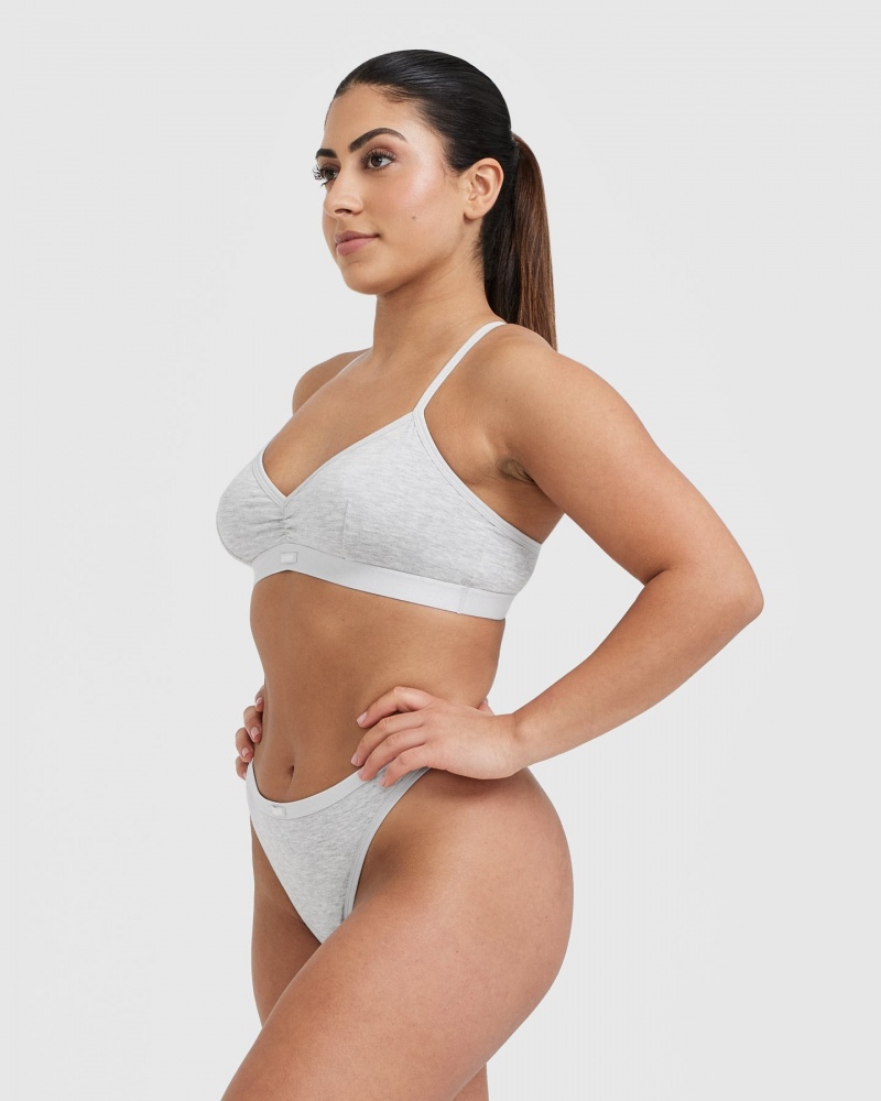 Oner Active Soft Classic Bralette Undertøj Grå | 062-MLTCVD