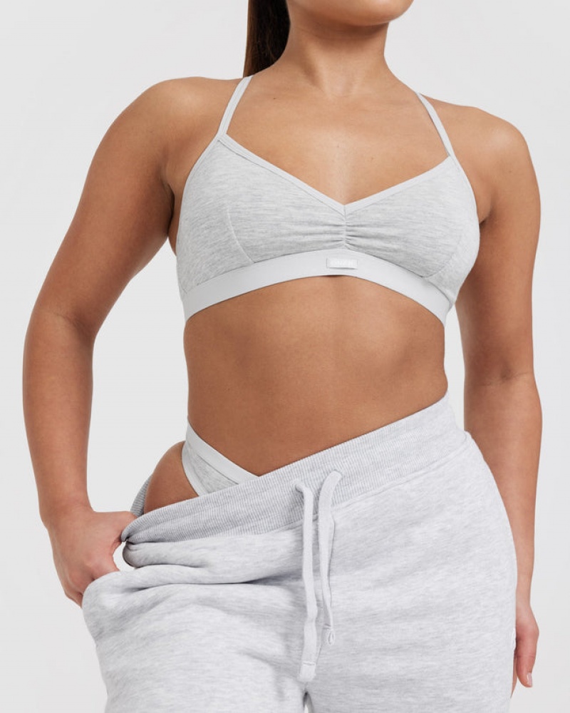 Oner Active Soft Classic Bralette Undertøj Grå | 062-MLTCVD