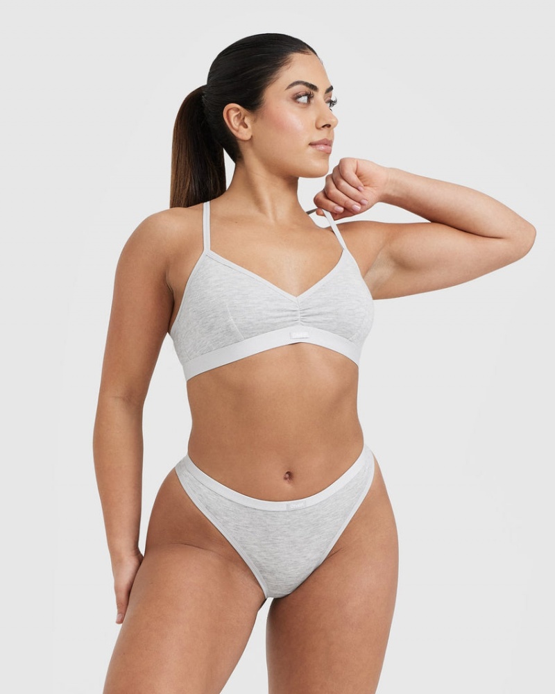 Oner Active Soft Classic Bralette Undertøj Grå | 062-MLTCVD