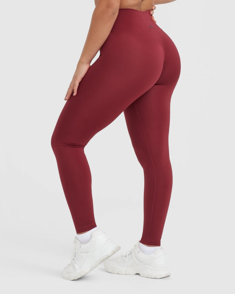 Oner Active Timeless High Waisted Leggings Lyserød | 613-RVCNUX