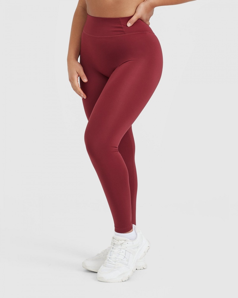 Oner Active Timeless High Waisted Leggings Lyserød | 613-RVCNUX